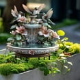 thumbnail image 6 of Hummingbird Playing In The Water Garden Statue Acrylic Floor Insertion Christmas Decorations for Home On 2024, 6 of 6