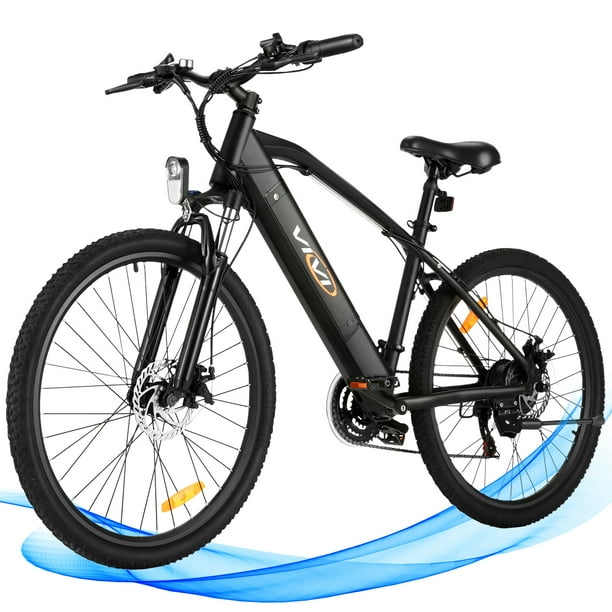 26inch 350W 21-Speed 3 Working Modes Electric Bike Folding Adult Bikes MPH Commuter and Mountain Electric Bicycle with 36V/10.4Ah Lithium Ion LED Headlight, 35-mile Range - Walmart.com