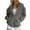 Gray1, variant on Diufon Womens Zip Up Hoodies Oversized Long Sleeve Sweatshirts Fall Fashion Jackets Winter Clothes with Pockets