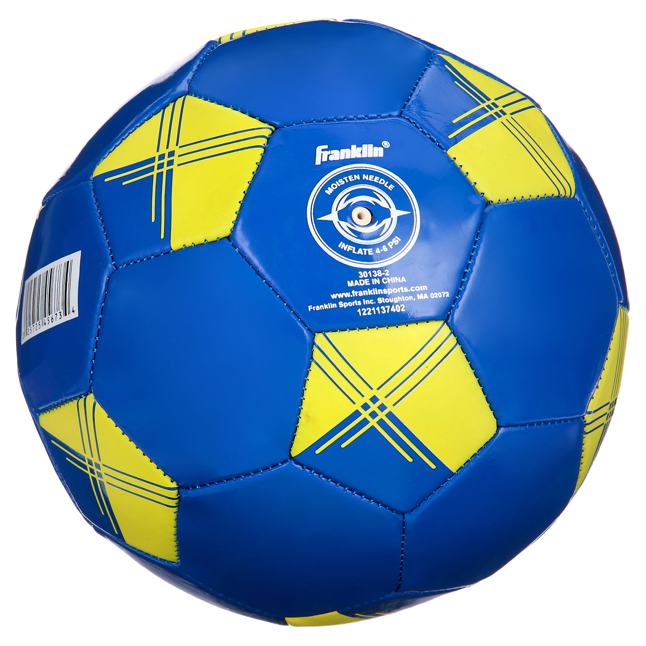 Franklin Sports Soccer Balls + Pump Set - (12) Size 4 Balls - Blue