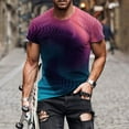 thumbnail image 1 of Weiqiqre Chandails pour Hommes T-Shirt Graphique 3D Nouveauté Chemises pour Hommes Décontracté Col Rond Manches Courtes Hauts T-Shirts, 1 of 5