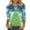 #1 Green, variant on Lolmot Christmas Tops for Women Dressy Casual Holiday 3/4 Length Sleeve Womens Tops T-Shirts Cute Funny Snowman Christmas Tree Print Pullover Tee Shirts Plus Size Tops