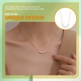 thumbnail image 2 of Miangastore Collier de Perles Imitation Collier de Perles Simulées Collier de Fausses Perles pour Femmes, 2 of 8