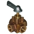 thumbnail image 2 of Groco FV-450-X Bronze 4-Way Tank Selector Valve 1/2" Full Flow, 2 of 2