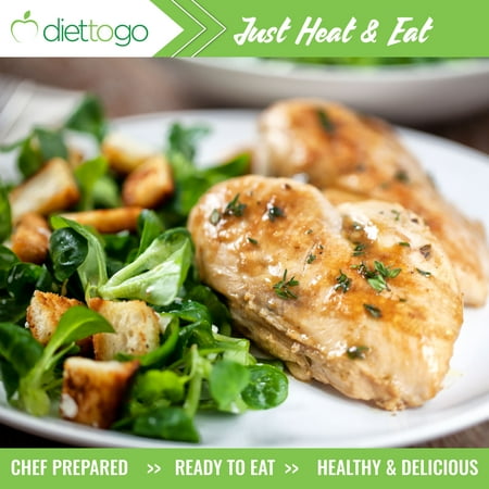 Diet-to-Go Fully Prepared Meals, 5 Lunch and 5 Dinners (10 Complete Meals)