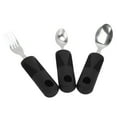 thumbnail image 2 of Adaptive Spoon,3Pcs Adaptive Utensils Stainless Adaptive Utensil Set Weighted Utensils Highly Recommended, 2 of 8