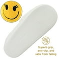 thumbnail image 5 of BERANMEY Cute Smile Face Slippers for Women Perfect Soft Plush Comfy Warm Slip-On Happy Face Slippers fo Women Indoor fluffy Smile House Slippers for Women and Men Non-slip Fuzzy Flat Slides, 5 of 9