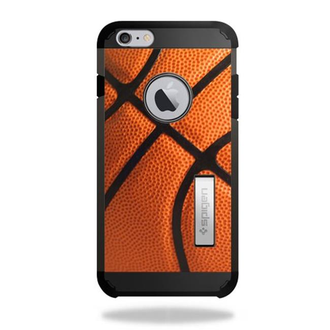 MightySkins SPTAI6PLKI-Basketball Skin for Spigen iPhone 6 Plus Tough Armor Kickstand Case Wrap Cover Sticker - Basketball - image 1 of 2