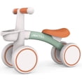 thumbnail image 1 of Bicicleta Balance Umatoll para niños y niñas de 1 año con cesta verde, 1 of 9