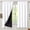 Pure White-38"W x 63"L (Pack of 2), variant on Frosty Green 52"W x 63"L (Pack of 2) Double Layer Blackout Curtains