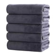 thumbnail image 1 of Toallas de algodón suaves y absorbentes para el baño, para secar la cara, las manos y el cuerpo. Toalla de secado rápido para el hogar, el baño y los viajes., 1 of 6