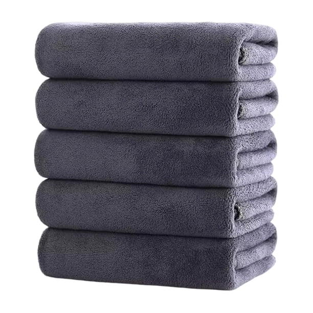 Toallas de algodón suaves y absorbentes para el baño, para secar la cara, las manos y el cuerpo. Toalla de secado rápido para el hogar, el baño y los viajes.