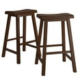 thumbnail image 5 of Weston Home Ashby Bar Stool, Warm Cherry, Set of 2, 5 of 5