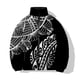 thumbnail image 2 of Chaqueta de invierno para hombre, chaqueta de moda, abrigo para hombre, chaqueta de algodón con estampados personalizados de hojas y radio, ropa holgada de algodón, 2 of 4