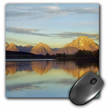 3dRose Teton Range from Oxbow Bend, Grand Teton, Wyoming - US51 TFI0074 - Tim Fitzharris, Mouse Pad, 8 by 8 inches