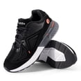 thumbnail image 2 of FitVille zapatos para caminar para hombre, zapatillas ligeras Extra anchas para pies planos, ajuste de arco, talón, alivio del dolor, zapatillas antideslizantes para correr, 2 of 5