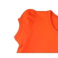 thumbnail image 4 of Lilax Camiseta Básica De Manga Corta Con Cuello Redondo Para Bebé Niña 12-18 Meses Naranja, 4 of 5