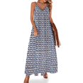thumbnail image 1 of Nouvelle Robe Portugaise Sans Manches / azulejos Robes de Plage, 1 of 5