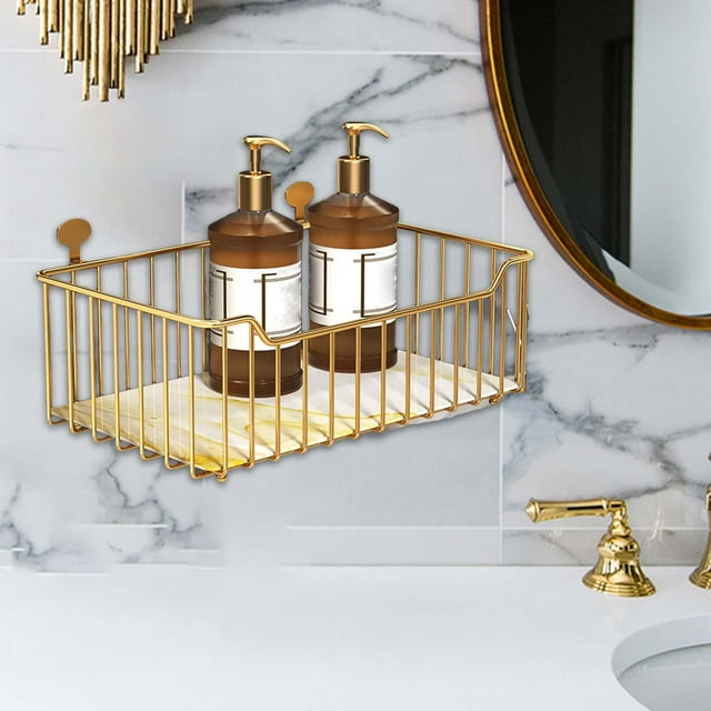 Organizador de baño Macarena Estante multifunción de acero inoxidable para baño