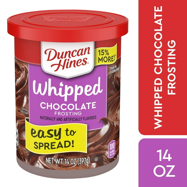 Duncan Hines Whipped Chocolate Frosting