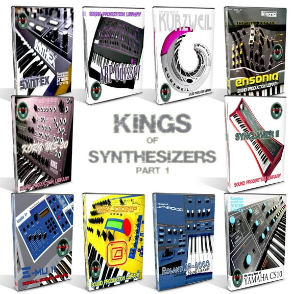 KINGS Synths MEGA Bundle Part 1 - 10 Large Original Samples/Loops