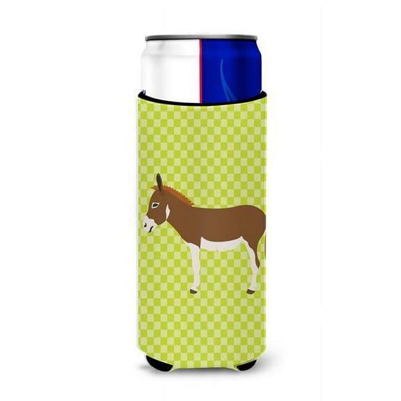 Miniature Mediterranian Donkey Green Michelob Ultra Hugger for Slim Cans