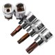thumbnail image 3 of Juego de 11 puntas de vaso de acero al cromo-vanadio para destornilladores Torx T10-T60, 3 of 6