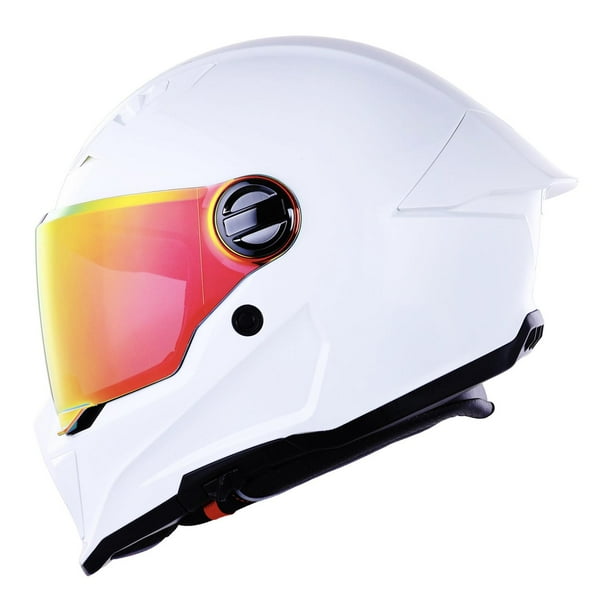 Casco Roda Astro Blanco Mica Roja Cerrado Svs blanco S