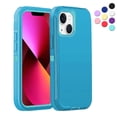 thumbnail image 1 of Entronix Funda Resistente para iPhone 13, Triple Capa, Resistente a Golpes y Anticaídas, Color Verde Azulado, 1 of 7