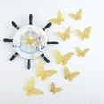 thumbnail image 4 of 36Pcs 3D Gold Butterfly Wall Decor 3 Sizes Butterfly Decorations Butterfly Party Cake Decorations 3D Butterfly Stickers Decals for Girls Kids Baby Bedroom Bathroom Living Room Birthday, 4 of 8