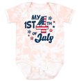 thumbnail image 3 of Inktastic My 1st 4th of July with Striped Stars Boys or Girls Baby Bodysuit, 3 of 5