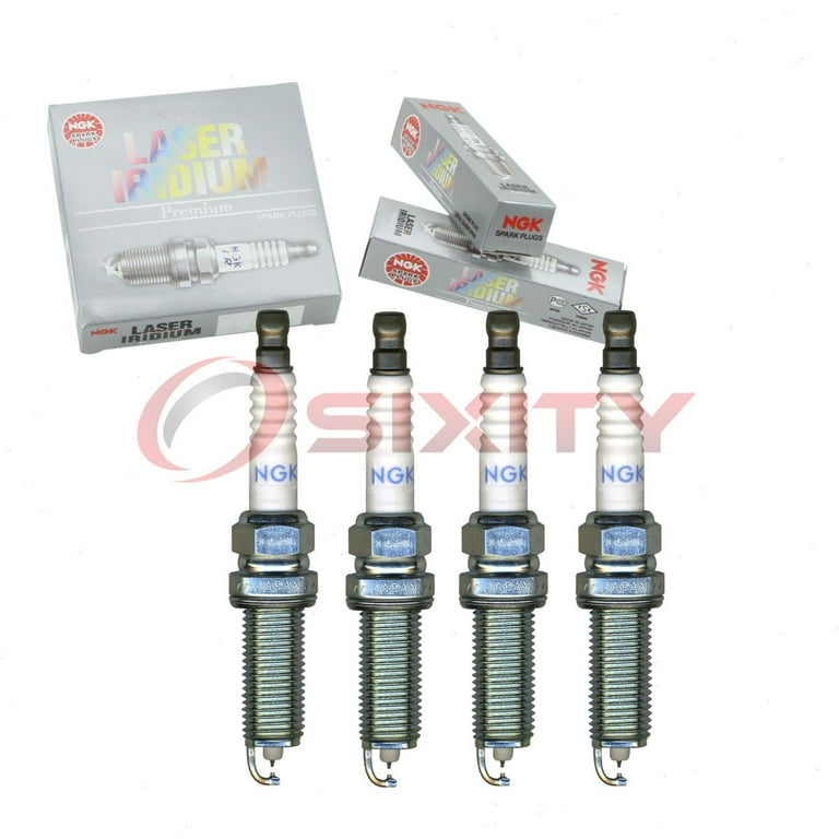 NGK Laser Iridium Spark Plugs 9029 4 Pack - Walmart.com