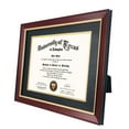 thumbnail image 6 of GraduationMall Cherry Diploma Certificate Frame with Gold Trim Tempered Glass 8.5 x 11 /11 x 14, 6 of 7