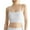 White, variant on XuJwPNcy Women's Sports Bras Square Neck Workout Yoga Bra Seamless Ribbed Spaghetti Strap Crop Tank Top