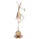 thumbnail image 2 of Dancing Girl Statue Metal Outdoor Sculpture Garden Decoration for Lawn Bookshelf Terrace, 2 of 5