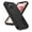 Black+Black, variant on Phone Case for iPhone 15, Heavy Duty Durable Military Grade Shockproof Protective Non-slip Kickstand Soft Silicone Hard PC 2 In 1 Hybrid Cover Case for iPhone 15, Black+Orange