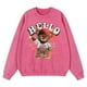 thumbnail image 4 of Sudadera vintage desgastada con texto "Hola, soy tu amigo", de Ted Bear, para hombre, estilo hip hop, informal, holgada, de algodón, a la moda, 4 of 4