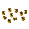 thumbnail image 5 of 10 Uds Guías de ojos de poste DIY Zulema Anillos de cerámica Golden Groove 03, 5 of 5