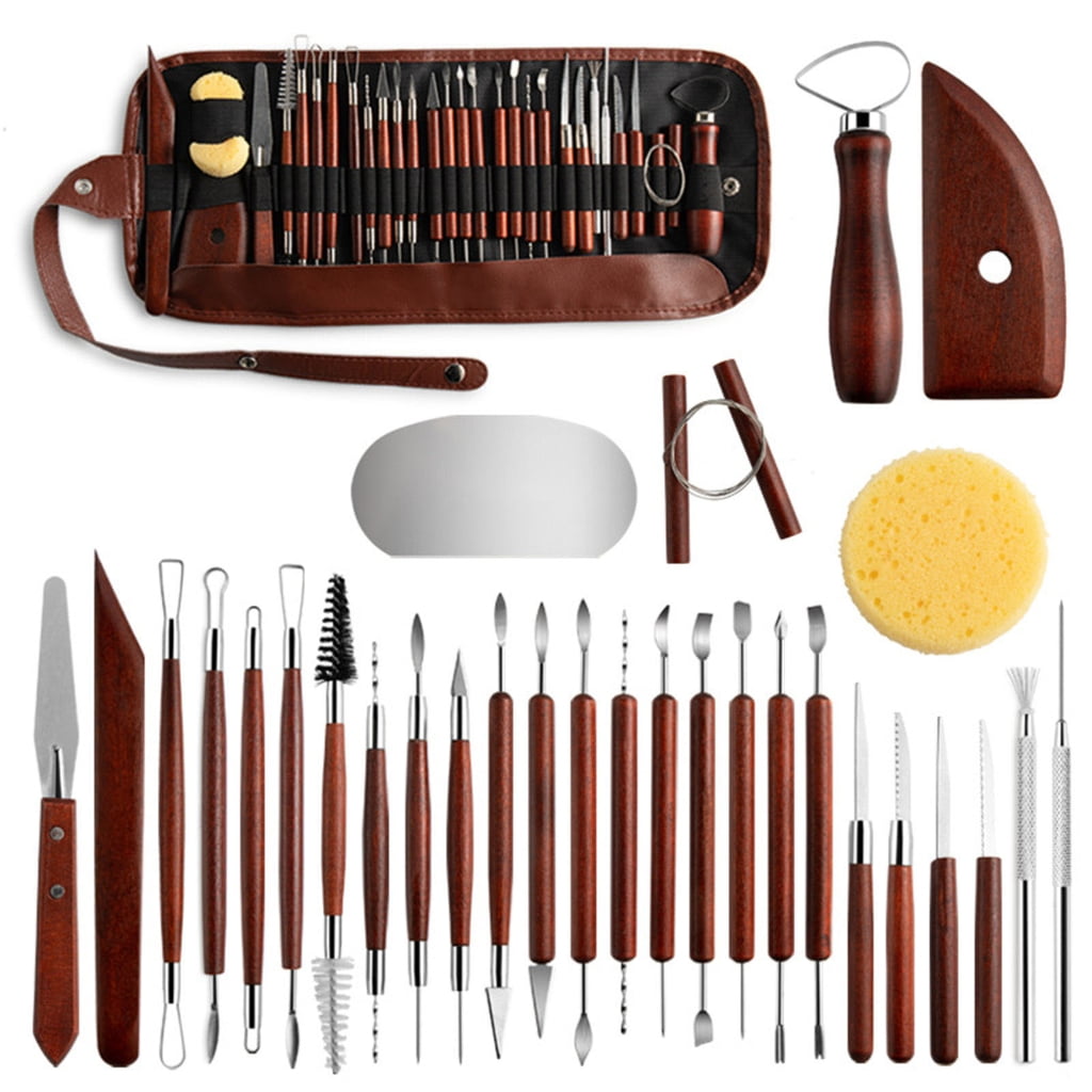 30x/Set Polymer Sculpting Tool Modelings Clay Tool Set Clay Carving Tool for Kid