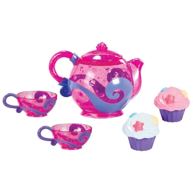 Juego de juguetes de baño Munchkin Bath, té y magdalenas para niños pequeños