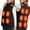 Black, variant on GEWSEY Women's Lightweight Heated Vest with Battery Pack (Charger Not Included) (White, M)