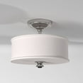 thumbnail image 7 of Minka Lavery Harbour Point Semi Flush Mount - Brushed Nickel, 7 of 7