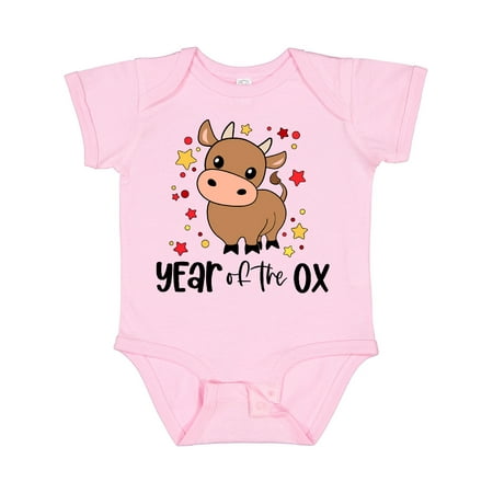 

Inktastic 2021 Year of the Ox Cute Gift Baby Boy or Baby Girl Bodysuit