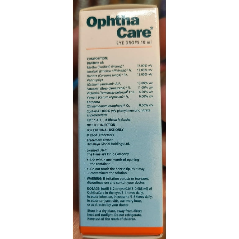 Himalaya Ophthacare Eye Drops Ingredients informacionpublica.svet.gob.gt