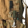 thumbnail image 2 of Abody Multifunctional Webbing Belt Clip Climbing Carabiner Buckle High Strength Nylon Hanging Chain Backpack Key Hook, 2 of 7