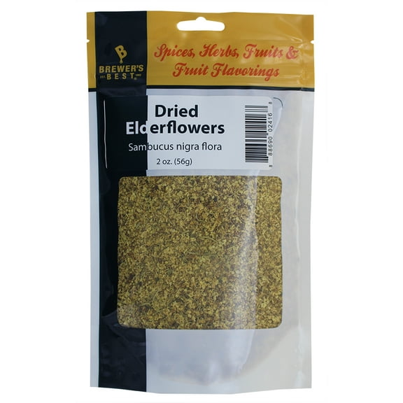 Dried Elderflowers - 2 oz.
