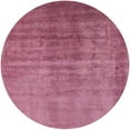 thumbnail image 1 of Ahgly Company Machine Washable Indoor Round Industrial Modern Pink Cupcake Pink Area Rugs, 5' Round, 1 of 1
