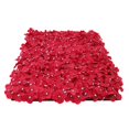 thumbnail image 3 of Panel de pared de flores artificiales Sharpla Telón de fondo de boda rojo, 3 of 8