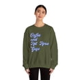 thumbnail image 4 of HVAC Tech Guy Girlfriend Wife Sweatshirt Gifts Crew Neck Shirt Long Sleeve, 4 of 5