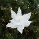 thumbnail image 1 of Flor de Navidad simulada decoración festiva | Tela duradera colorida para árbol, bodas y eventos | 37x37cm, 1 of 6
